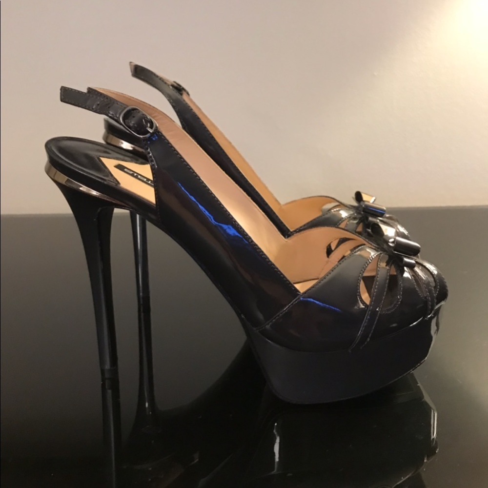 Stella luna slingback platform sandal